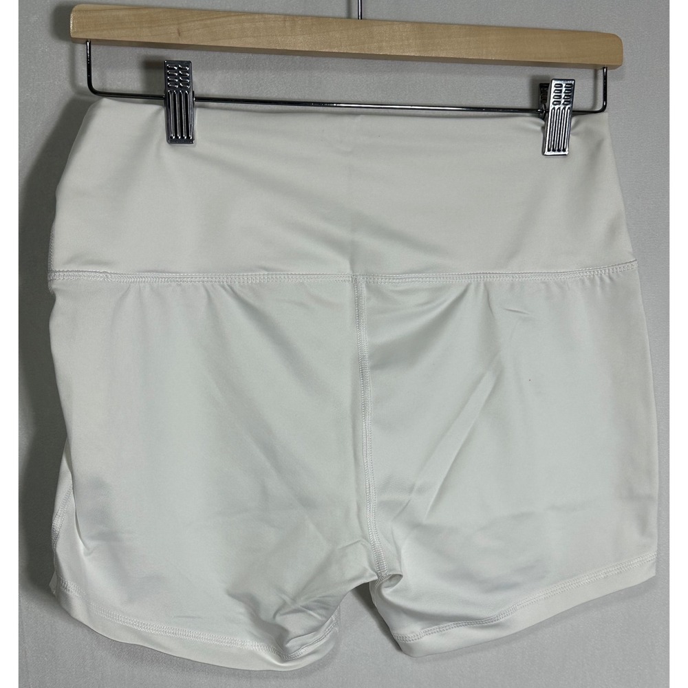 Adidas Women White 4in Short Tight Volleyball Compression Shorts CD9591 Size L - Picture 4 of 6